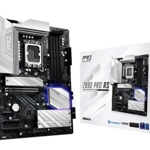 Asrock Z890 DDR5 ATX LGA1851 – PCIe Gen5 per scheda grafica e M.2, supporto Intel Core Ultra, memoria DDR5 ad alte prestazioni, design ottimizzato per gaming e creazione di contenuti professionali