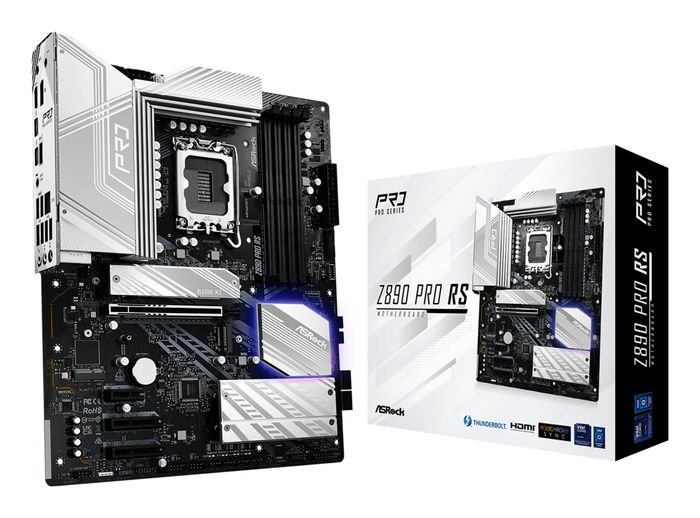 Asrock Z890 PCIe Gen5 – Scheda Madre ATX con Socket Intel LGA1851, supporto DDR5 Dual Channel fino a 256GB, PCIe 5.0 x16, M.2 Gen5, LAN 2.5GbE, RAID 0/1/5/10 e Thunderbolt** - immagine 4