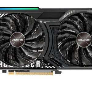 Asrock AMD Radeon RX 9060 XT 8GB GDDR6 128 bit GPU PCI Express 5.0 con doppia ventola Asrock Striped Axial e porte DisplayPort 2.1a e HDMI 2.1b