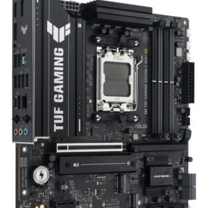 Asus TUF GAMING B850M-E WIFI – Scheda Madre micro-ATX AM5 con DDR5, PCIe 5.0, 3x M.2, Wi-Fi 6E e Tecnologia Aura Sync RGB per Gaming ad Alte Prestazioni