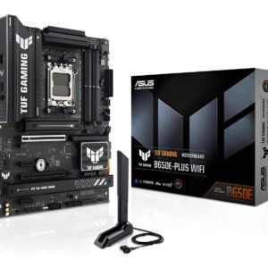 Asus TUF GAMING B650E-PLUS WIFI scheda madre ATX AM5 con DDR5, PCIe 5.0, 3 slot M.2, LAN 2.5GbE e Wi-Fi 6E