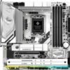 Asrock LGA1851 Intel B860 Micro ATX con supporto DDR5 fino a 8666 MHz, LAN 2.5GbE, Wi-Fi 6E, Bluetooth 5.3, PCIe 5.0 e M.2