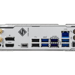 ASRock B860 Steel Legend LGA 1851 DDR5 fino a 9066MHz, Micro ATX, PCIe 5.0, Dual M.2, LAN 2.5GbE, WiFi 6E, Bluetooth 5.3, Audio 7.1CH, compatibile Intel Core Ultra Series