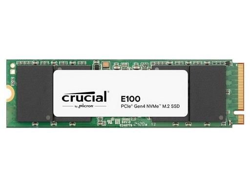 Crucial E100 SSD NVMe M.2 2280 1TB, PCIe ad alte prestazioni, velocità elevate per PC desktop e notebook-W129161304-EET