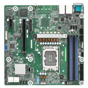 Asrock motherboard microATX LGA1700 con supporto Intel Xeon E-2400, DDR5 ECC, RAID e doppia LAN con IPMI