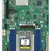 Supermicro SP6 scheda madre server WIO single socket per AMD EPYC 8004 con 6 DDR5 ECC, 1 PCIe Gen5, 8 SATA, M.2 NVMe, LAN 10GbE Broadcom e gestione remota AST2600