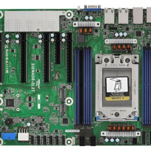 Asrock SP6 scheda madre server ATX single socket LGA4844 per AMD EPYC 8004 con 8 DDR5 ECC, 4 PCIe Gen5, 2 M.2 NVMe, LAN 10GbE Intel e gestione remota AST2600