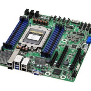 Asrock SP6 Deep Micro-ATX – Supporto CPU AMD EPYC 8004, Socket LGA 4844, Formato 9.6"x10.5", Prestazioni Server Affidabili per Data Center e Applicazioni HPC