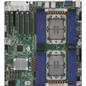 ASRock EEB LGA4677 – Scheda madre server con doppio socket per CPU Intel Xeon Scalable 5ª e 4ª Generazione, formato EEB 307x337, memoria DDR5, prestazioni enterprise e massima affidabilità