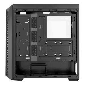 CABINET Cooler Master MasterBox 520 Mesh Blackout Edition ATX Mid Tower, Vetro Temperato, 3 Ventole SickleFlow incluse, USB-C