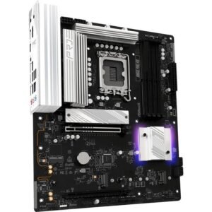 Asrock B860 Scheda Madre Intel LGA 1851, DDR5 4x DIMM 128GB, PCIe 5.0, SATA 6Gb/s, Audio 7.1, 2.5Gb LAN, ATX Gaming e Professionale