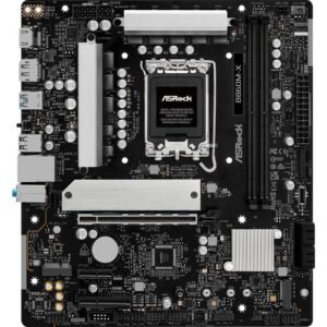 ASRock B860 DDR5 LGA1851 – Scheda Madre Micro-ATX con 2 Slot DDR5, Audio HD 7.1, LAN 2.5GbE, PCIe ad Alte Prestazioni, BIOS UEFI Avanzato