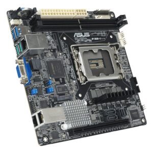 Asus P13R-I Mini-ITX Server Motherboard - Socket Intel LGA 1700, Supporto Xeon E-2400 & Xeon 6300, DDR5 ECC UDIMM, M.2, Dual LAN, 6x SATA, PCIe 5.0, USB 10Gbps, ASMB11-iKVM