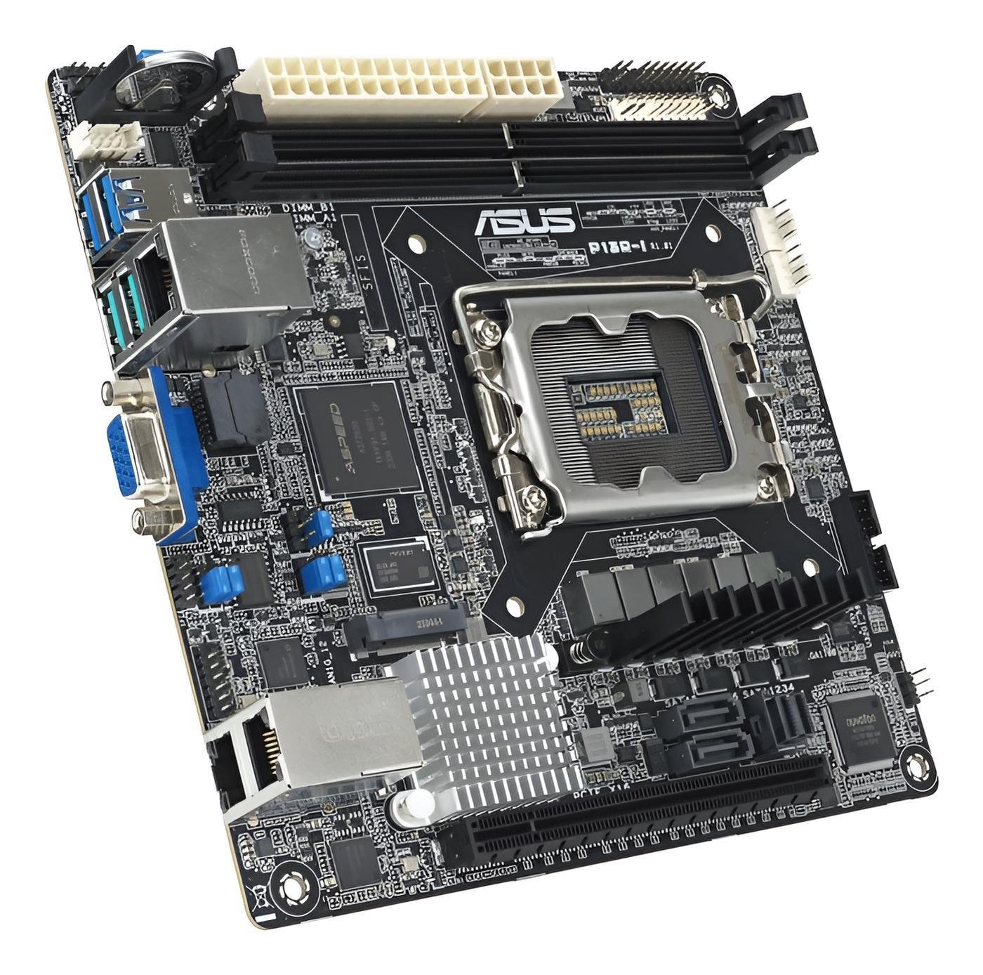Scheda madre server Asus P13R-I Mini-ITX con socket LGA1700, supporto Intel Xeon, DDR5 ECC, PCIe 5.0, M.2 PCIe 4.0, 6 SATA e modulo iKVM