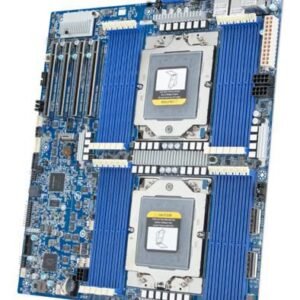Gigabyte E-ATX Server Board con 2 Socket SP5 LGA6096, Supporto AMD EPYC 9004, 24 Slot DDR5 ECC, 4x PCIe 5.0 x16, M.2 NVMe, USB 3.2, VGA Integrata
