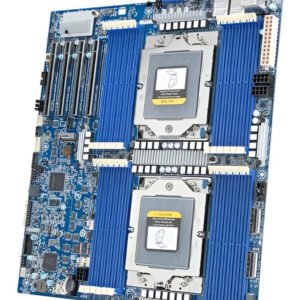 Gigabyte SP5 scheda madre server E-ATX dual socket LGA6096 per AMD EPYC 9004, 24 DDR5 ECC, 4 PCIe Gen5, LAN 10GbE Broadcom, SlimSAS e gestione remota IPMI AST2600