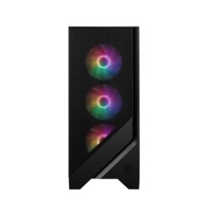 Cabinet MSI MAG FORGE 120A Airflow – Mid Tower ATX nero, vetro temperato, supporto ATX/Micro-ATX/ITX, 2 slot storage, design gaming