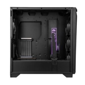 Cabinet MPG GUNGNIR 300P Airflow – Mid Tower E-ATX, vetro temperato, airflow ottimizzato, supporto schede madri ATX/ITX, colore nero
