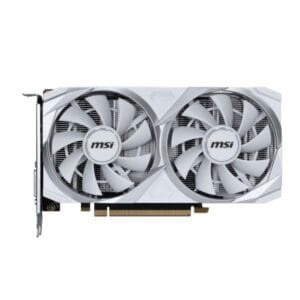 MSI NVIDIA GeForce RTX 3050 scheda video VENTUS 2X XS WHITE 8G OC con 8GB GDDR6 e doppia ventola TORX 3.0