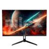 Monitor NILOX TECH 23.8 pollici IPS Full HD con refresh rate 165Hz, 1ms, compatibilità G-Sync, HDMI + DP, design nero, perfetto per gaming competitivo