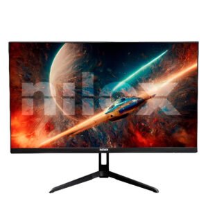 Monitor NILOX TECH 23.8 pollici IPS Full HD con refresh rate 165Hz, 1ms, compatibilità G-Sync, HDMI + DP, design nero, perfetto per gaming competitivo