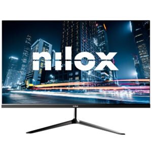 Monitor NILOX TECH 24 pollici Full HD 120Hz pannello VA con HDMI e VGA