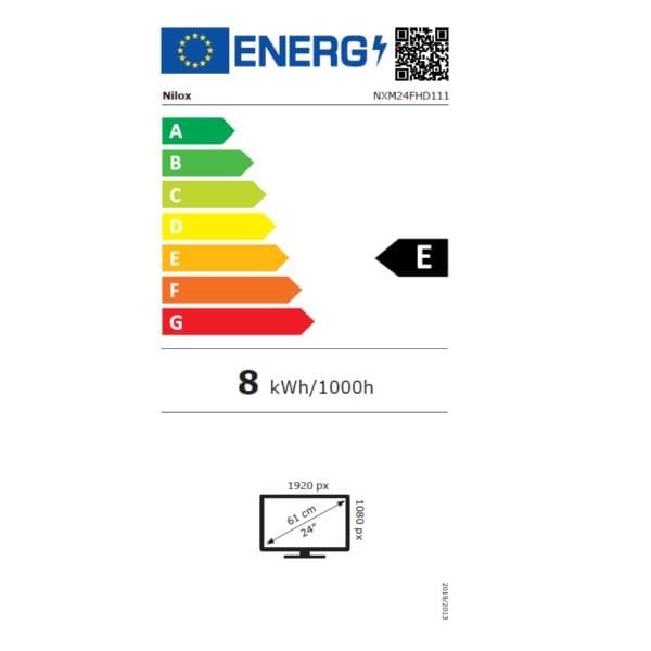 Monitor NILOX TECH 23.8” FHD – Display VA 100Hz 1ms, Schermo Piatto 16:9, Contrasto 4000:1, HDMI e DisplayPort, Visione 178°, Montaggio VESA 75x75, Nero, 36 Mesi Garanzia - immagine 5