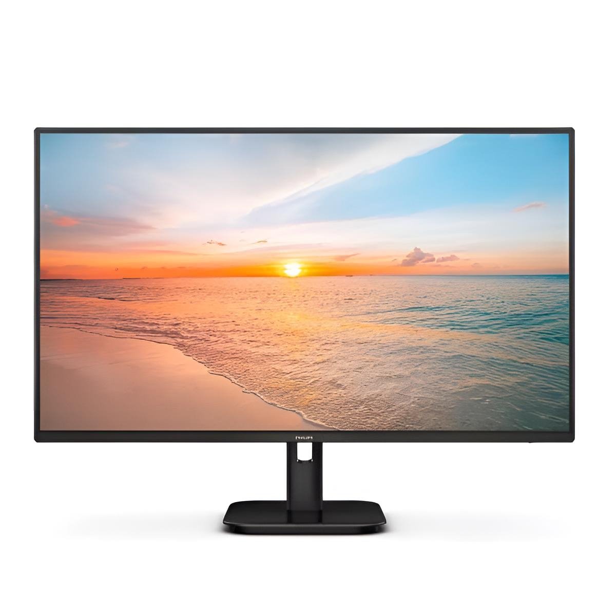 Monitor Philips 27E1N1100A da 27 pollici con pannello IPS Full HD, 100Hz, 4ms, HDMI e VGA, altoparlanti integrati, supporto VESA 100x100, design nero