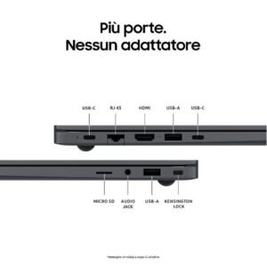 Notebook Samsung Galaxy Book4 15.6", Intel Core 7-150U, 16GB LPDDR4X, SSD 512GB PCIe 4.0, Intel Graphics, Windows 11 Pro, Grigio