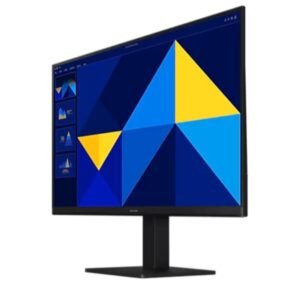 Monitor Desktop - S24D300 24" IPS FHD 100Hz / 5ms / HDMI / VGA / Design Elegante Nero con Alimentazione Interna - Ideale per Casa, Ufficio e Studio