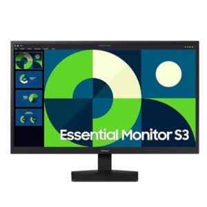 Monitor Desktop – S31D 24" Full HD VA / 75Hz / Tempo di risposta 5ms / HDMI / Pannello Flat / Supporto VESA 100x100mm / Design Nero con Alimentazione Interna / Schermo Ampio 16:9