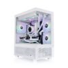 Thermaltake View 170 TG ARGB Snow cabinet gaming Micro-ATX bianco con pannello in vetro temperato e ventole ARGB da 120mm