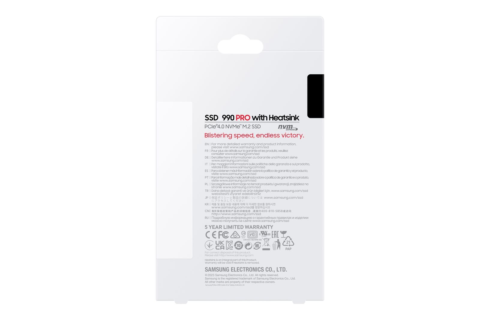 Samsung 990 PRO 1TB SSD NVMe M.2 PCIe 4.0 con Dissipatore di calore, 7450MB/s Lettura, 6900MB/s Scrittura, 1200000 IOPS, Gaming e PC ad alte prestazioni** - immagine 2