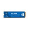 WD Blue SN5000 4TB SSD M.2 PCIe 4.0 NVMe – Unità a stato solido ad alte prestazioni per PC e notebook-WDS400T4B0E-00BKY0-CG