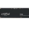 SSD Crucial T705 1TB NVMe M.2 PCIe Gen5 con velocità fino a 13.600MB/s lettura e 10.200MB/s scrittura, ideale per gaming e workstation