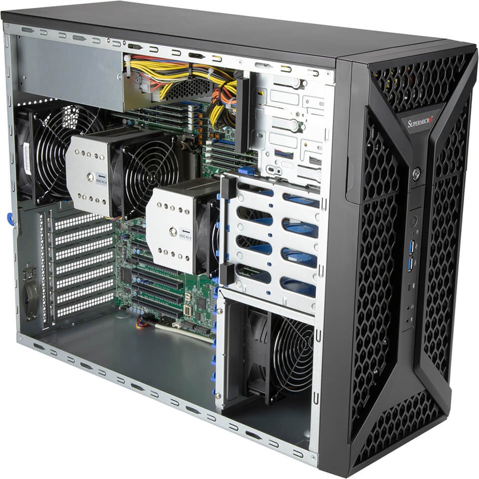 PC Expert Workstation Dual Xeon 4310 per virtualizzazione, AI e calcolo professionale